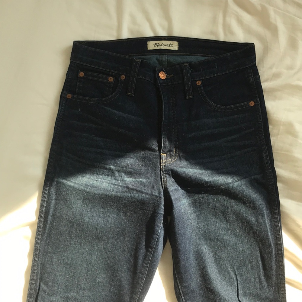 Madewell 10 inch high rise jeans
